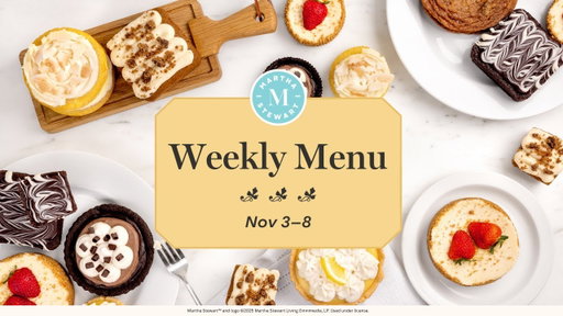Martha Stewart's Chocolate Chip Cookie Thins, Mile-High Lemon Pie, & More! | Crumbl