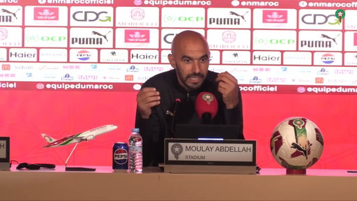 الندوة الصحافية للسيد وليد الركراكي بعد مباراة النيجر