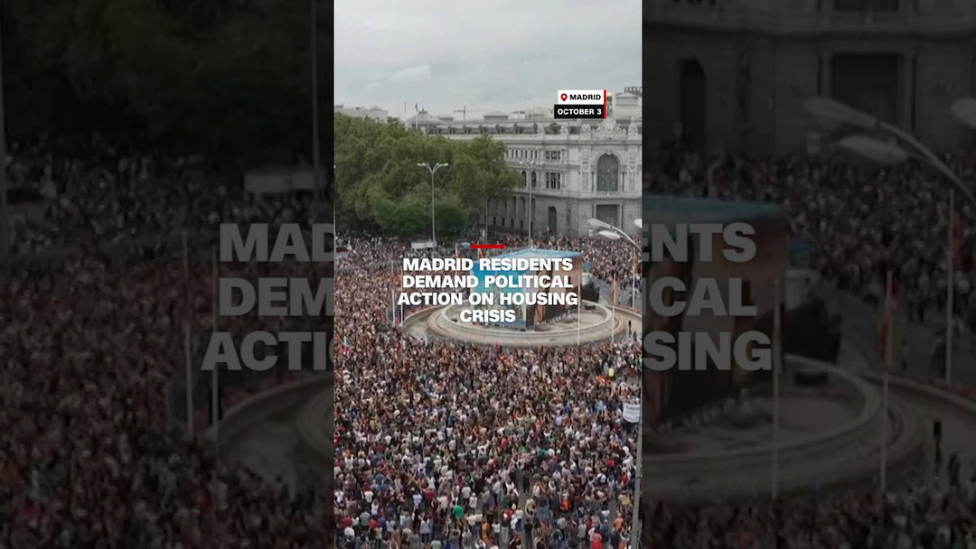 Madrid residents demand political action on housing crisis