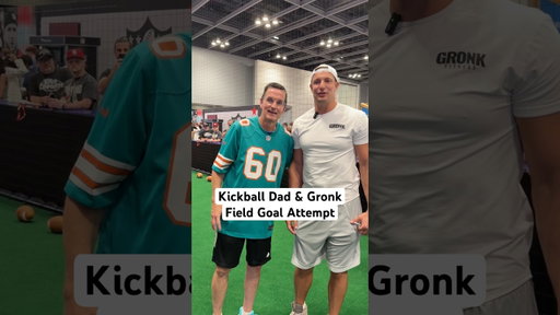 Kickball Dad Meets Gronk | Field Goal Attempt