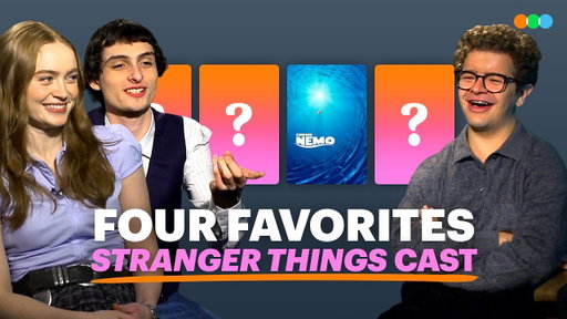 Four Favorites with Sadie Sink, Gaten Matarazzo and Finn Wolfhard (Stranger Things)