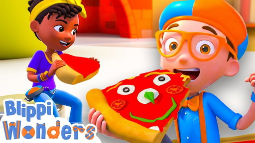 Blippi & Friends Learn to Make Italian Pizza 🍕 2026 Cartoons | Blippi Educational Videos for Kids