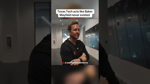 Texas Tech doesn’t claim Baker Mayfield 😅 #cfb #collegefootball #bakermayfield