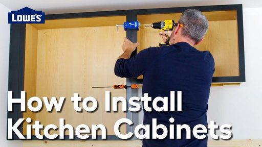 How to Install Kitchen Cabinets