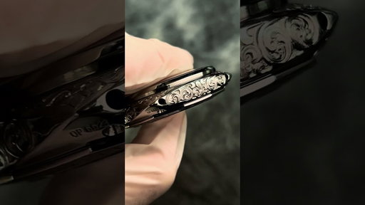 Engraved Panerai with deep relief engraving #panerai #engraving #engravedwatch #watches #watchmaking