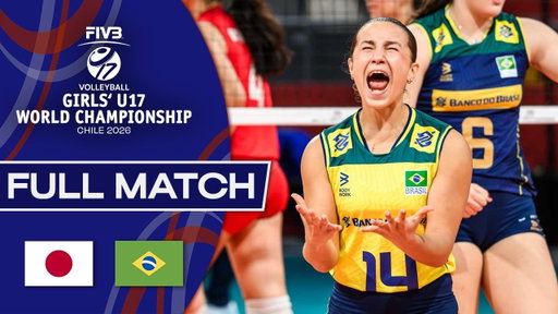 Japan vs. Brazil - Pool Play | Girls' U17 World Championship - 2026