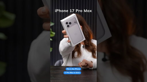 Unboxing the iPhone 17 Pro Max