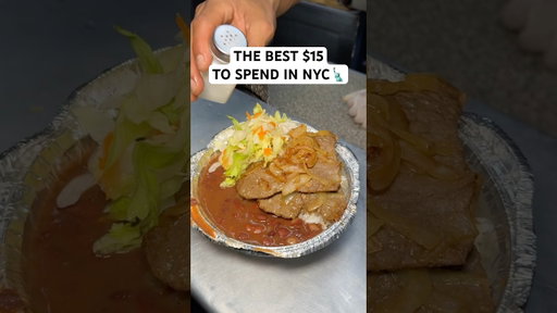 Trying the best hidden gem food spot in New York City #shorts #food #latinfood #latin