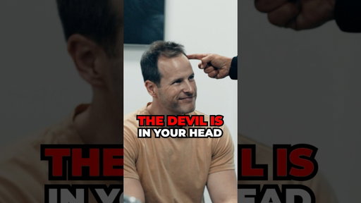 The devil is in your head // need a coach like this?? // ready to level up // Text me (918) 210-0254