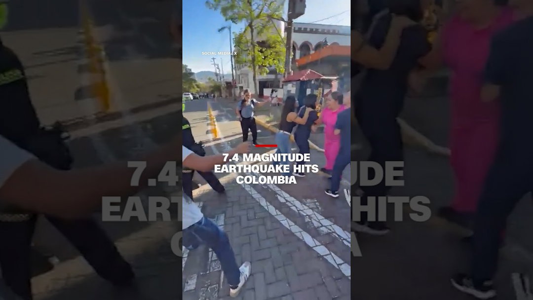 7.4-magnitude earthquake hits Colombia