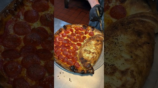 Pizza Pie-zoni from Amano in Las Vegas