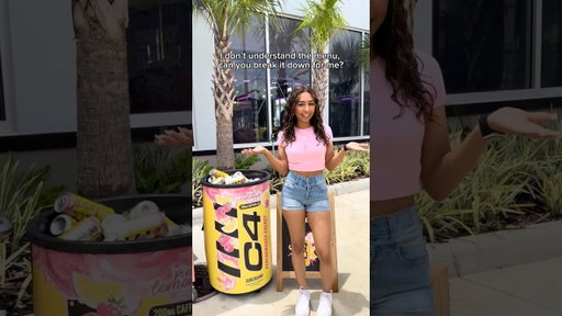 Pink Lemonade Stand: Menu Breakdown 🕺 💖🍋