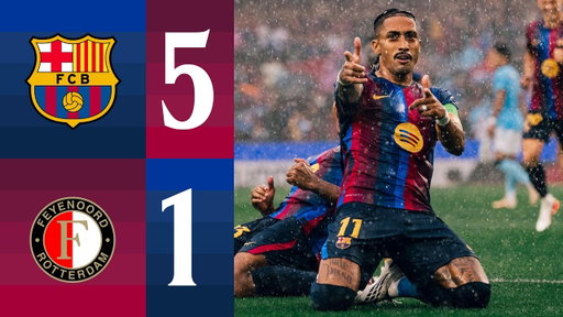 HIGHLIGHTS | FC BARCELONA 5 vs 1 FEYENOORD | UEFA CHAMPIONS LEAGUE 26/27 🔵🔴