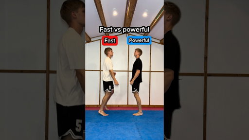 Fast vs powerful…