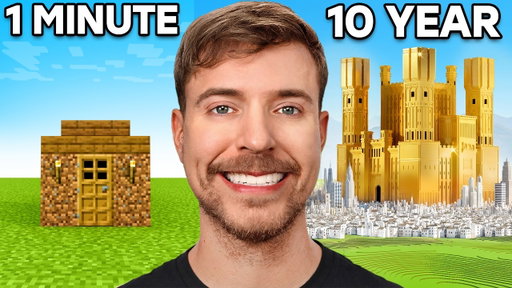 1 Minute vs 10 Year Build Challenge