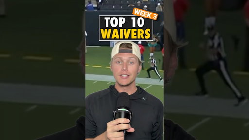 Waiver Wire Targets - Week 3 🎯