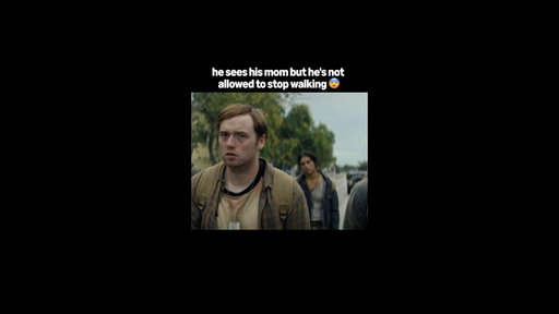 He just wanted a hug 😭 #TheLongWalk is available to rent or buy on Prime Video.