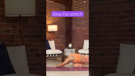 This deep hip/glute stretch is the BEST #mobility #hipmobility