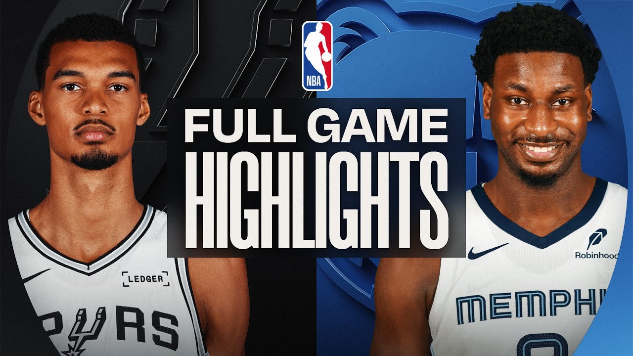 SPURS at GRIZZLIES | FULL GAME HIGHLIGHTS | January 6, 2026