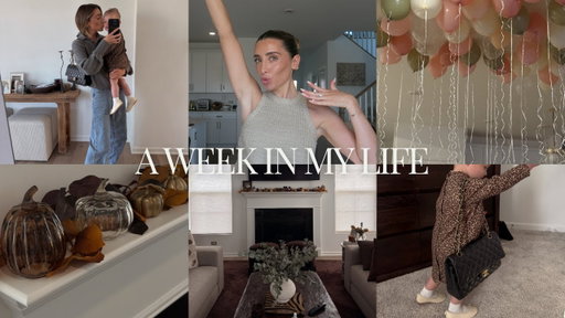 Week In My Life: September Reset, Decorating For Fall + Shopping, and Olive Turns TWO!