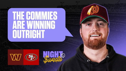 COMMANDERS VS. 49ERS MNF SWEATS! | Presented by @Pikkitsports