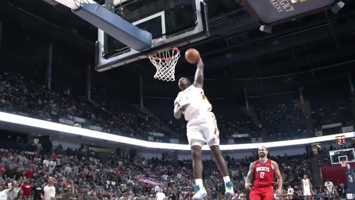 Zion Williamson 360° Dunk vs. Rockets | 2025 NBA Preseason