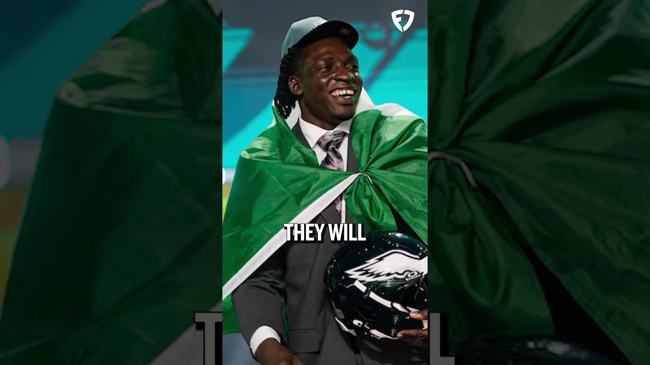 The Eagles drafted someone who's never played football before?!