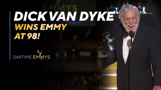 From the Vault: Dick Van Dyke Wins Guest Performer Emmy | 51st Daytime Emmys