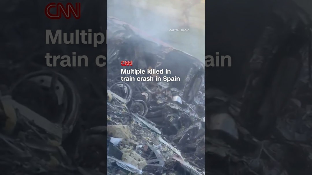 Multiple killed in train crash in Spain