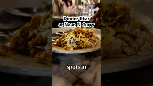 Naan N Curry - one of Traditional Dinner & Iftar experiences in Greater Seattle #seattlehalal