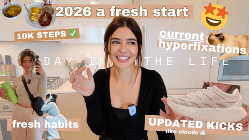 Building Better Habits One Cozy Day at a Time 🤍 | Goals, Steps & Soft Life Vibes