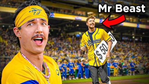 MrBeast Crashed Our Savannah Bananas Game with $50,000!