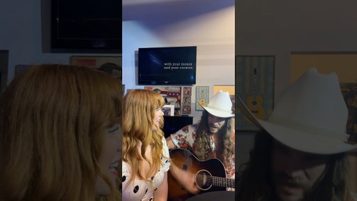 Singing backstage with my new bestie, ​@The_AndyThomas at WMOT in Nashville 🌸