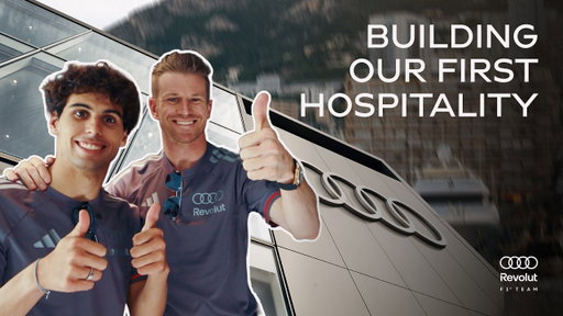 Unboxing our NEW Hospitality | Audi Revolut F1 Team