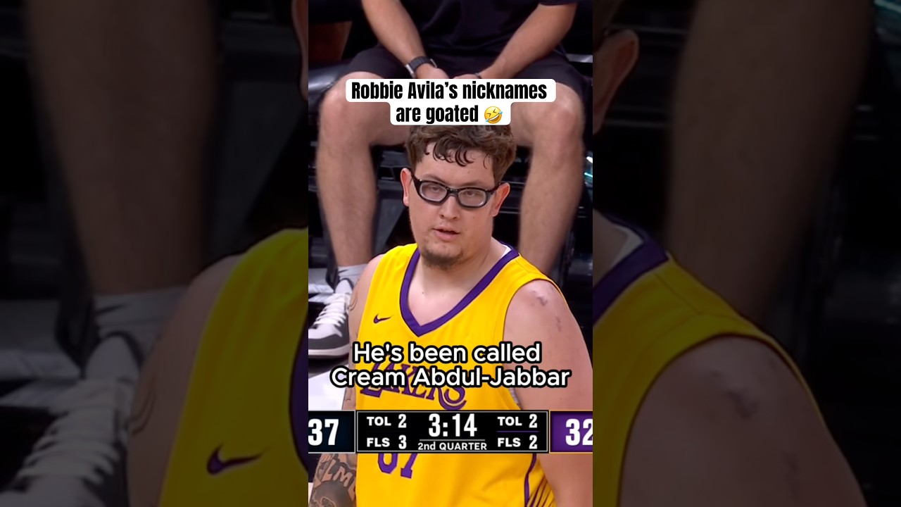 Robbie Avila got the best nicknames 😭🔥