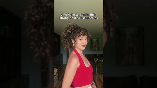 Say goodbye to droopy ponytails… #curlyhair #haircare #hairtips