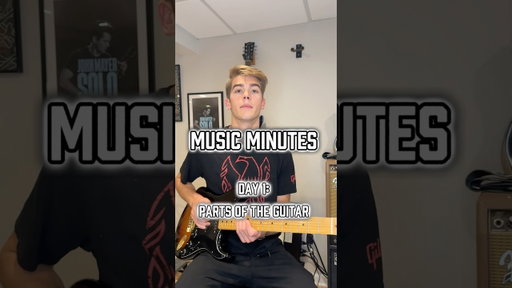Music Minutes - Day 1: Parts of the Guitar