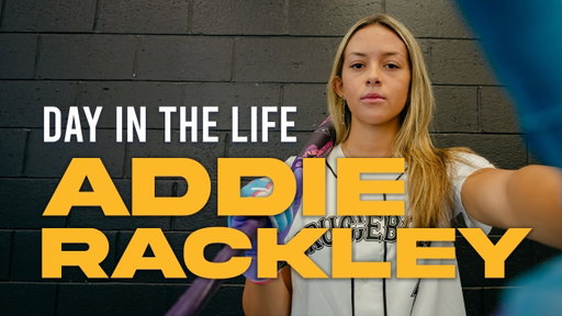 Day in the Life of Softball Player Addie Rackley