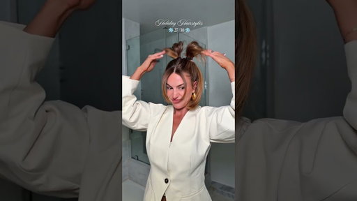 The perfect messy bun #hairstyle #hairtutorial