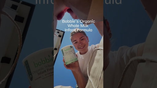 Found Bobbie Organic Whole Milk infant formula at Whole Foods! #babyfeeding #formulafeeding