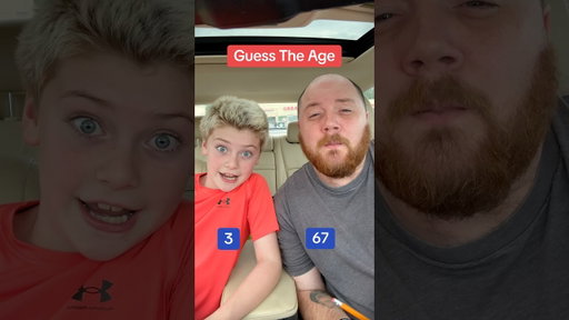 GUESS THE AGE CHALLENGE!!! 😱😳 #guesstheage #fatherson