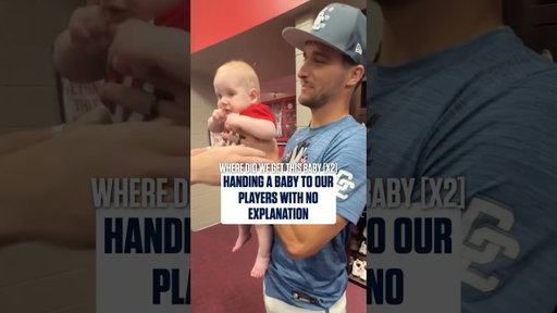 Handing A Baby To Our Players For No Reason 👶