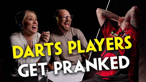 DARTS PLAYERS GET PRANKED! | "That was f****** awful!" | Luke Humphries | Emma Paton | Paddy Power