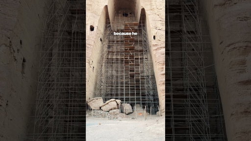 The Taliban Exploded This Statue 🤯 #afghanistan #travel