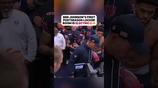 Chicago Bears Locker Room Is ELECTRIC! 🔥