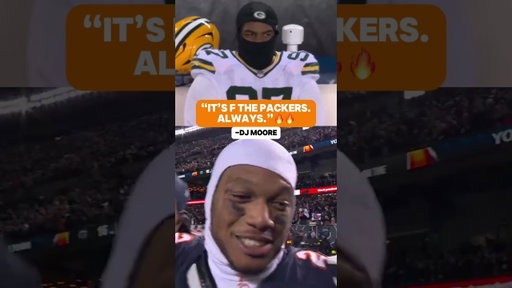 DJ Moore went OFF on the Packers 🔥