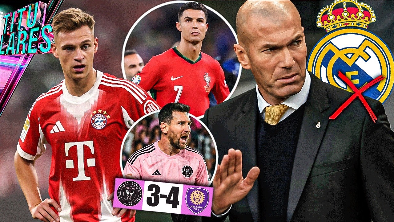 Zidane rechazó al Madrid | Críticas al Bayern | Portugal cuestiona a CR7 | Messi: "Es inaceptable"
