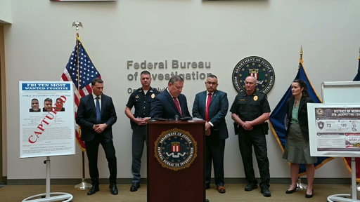 FBI Omaha Press Conference: Arrest of Ten Most Wanted Fugitive Anibal Alexander Canelon Aguirre