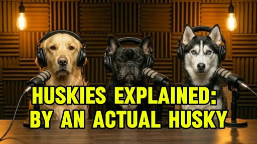 A Husky Finally Reveals Her Side Of The Story