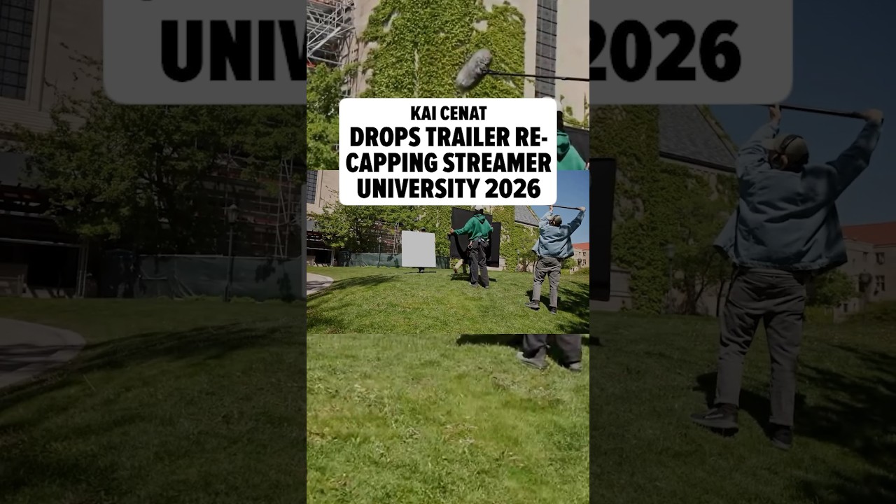 Kai Cenat Drops Trailer Re-Capping Streamer University 2026